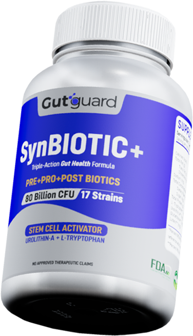GutGuard SynBIOTIC+ Bottle